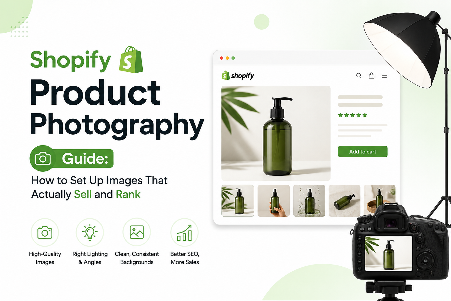 Shopify Product Photography Guide: How to Set Up Images That Actually Sell and Rank